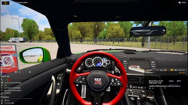 HotShot Trucking ATS l Episode 04 l 2020 Nissan GTR l