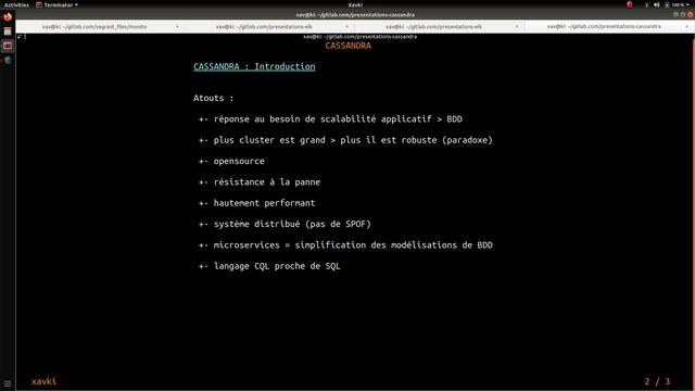 CASSANDRA - 1. INTRODUCTION ET NOSQL