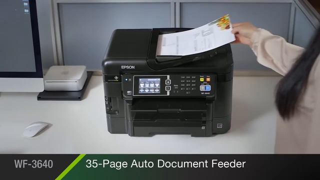 Tour the Epson WorkForce WF 3640 all in one printer