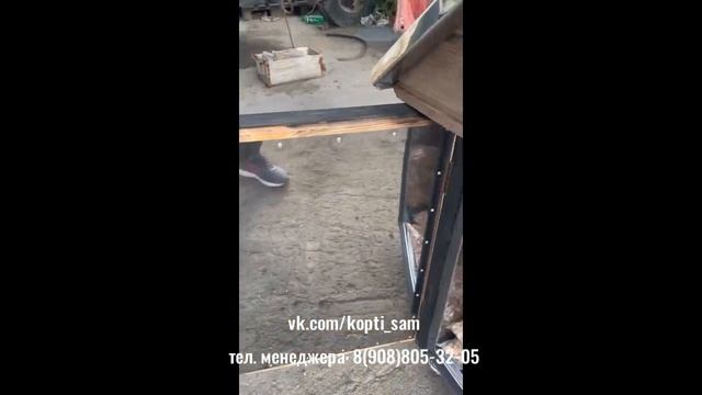 Коптильная камера горячего и холодного копчения до 5кг загрузки 60л дачная видео обзор