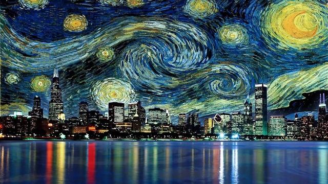 Wallpaper Van Gogh
