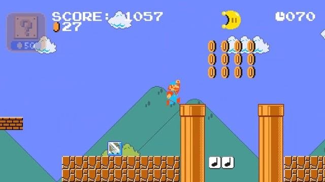 Super Mario Bros. 35 (Fan Game) - Super Mario Bros. S Road To Infinity. ᴴᴰ