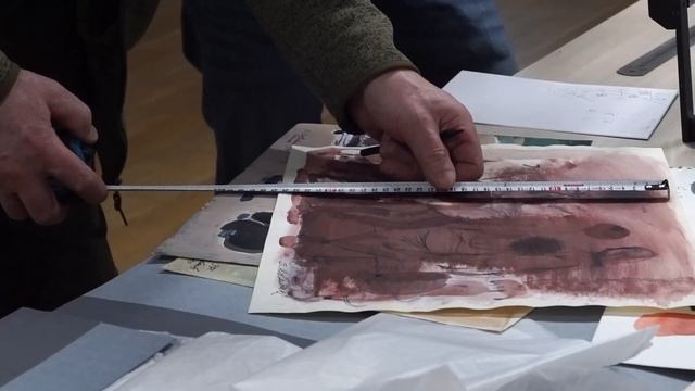 Монтаж выставки «Сергей Голлербах. Радость жизни»