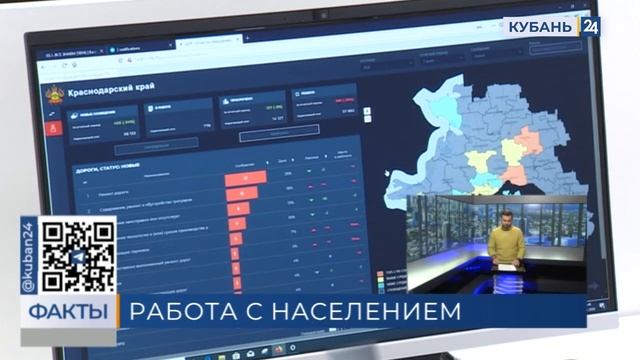 Центр управления регионом Краснодарского края за 2 года отработал более 400 тыс. сообщений