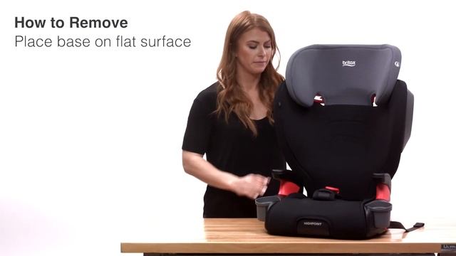How To Attach And Remove Backrest: Britax 2-Stage Booster Seats