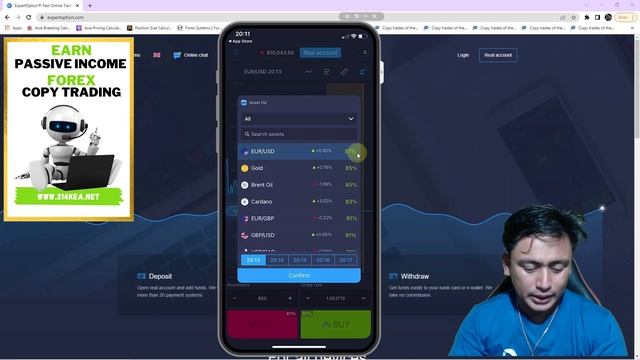 How to Trade Expert Option on Mobile Phone? Beginners Guide