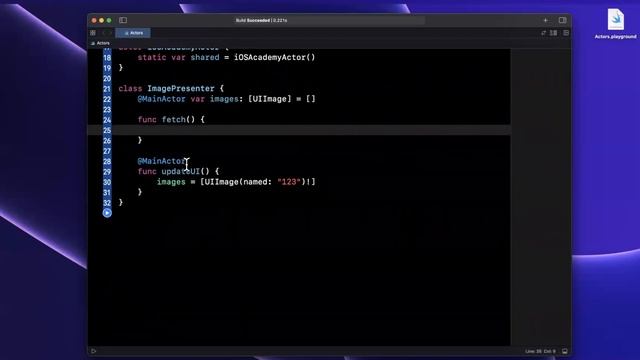 Global Actors in Swift (2022) – iOS