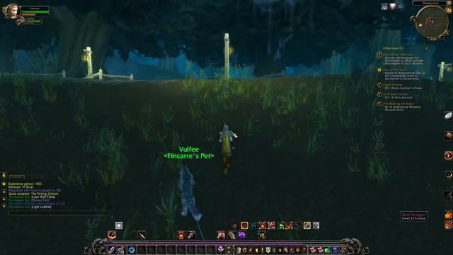 WoW | Human Hunter leveling 20 - 23 | Duskwood | ASMR | Gameplay