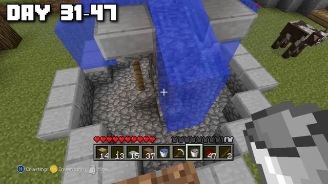 I Survived 100 Days in Minecraft Xbox 360 Edition