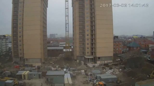 ЖК Жемчужина, Литеры 1 и 2, рабочий день 2017.03.02 за 5 минут!