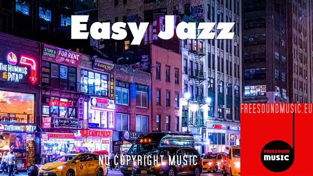 Strolling Down On Broadway   no copyright Bluesey Shuffle Jazz royalty free easy Jazz