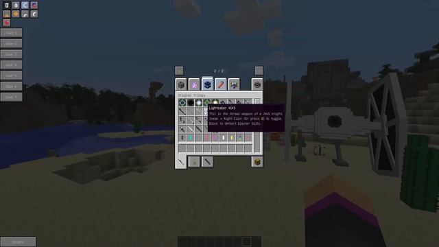 Как скрафтить световой меч в майнкрафт ?