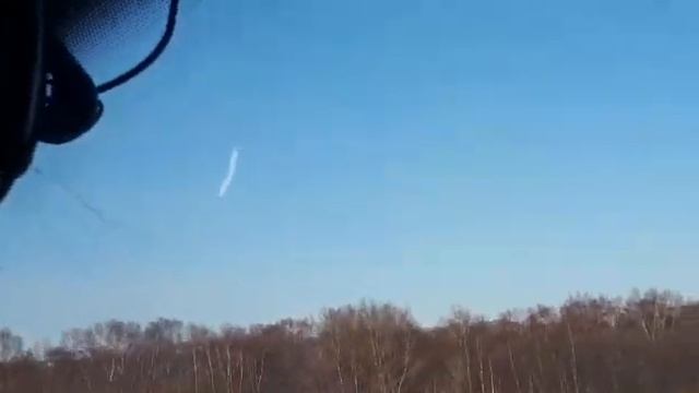 Необычное атмосферное явление в небе увидел сахалинец
