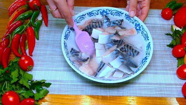СКУМБРИЯ за 30 минут как красная рыба! Крутой маринад! Делаю каждые выходные и в