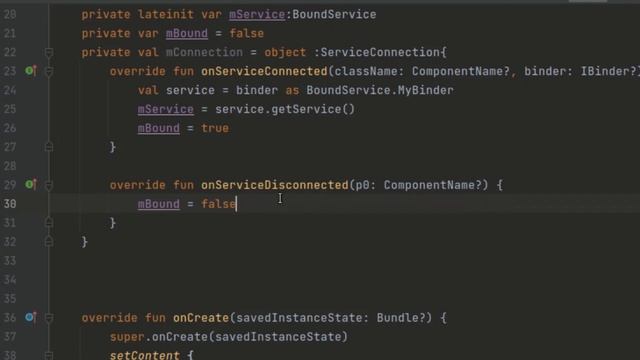 What is a Bound Service in android and What it Does?
