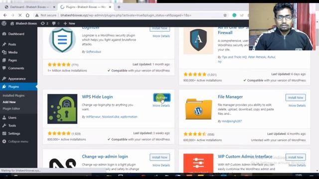 How To Hide Wp-Admin Login Page | Change Wp-Admin URL | Hindi In 2021