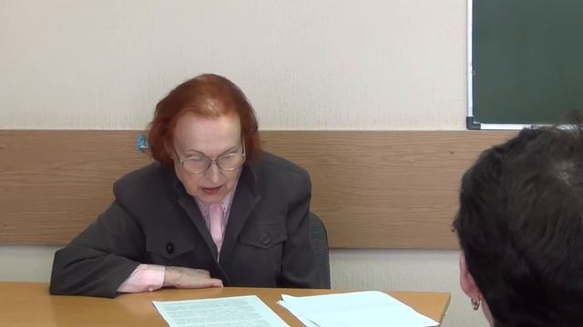 Выступление профессора Новодрановой В. Ф. на гуманитарном совете МГМСУ им. Евдокимова