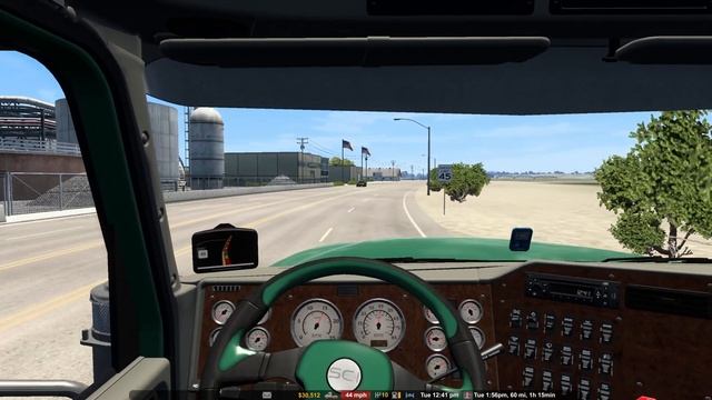 American Truck Simulator  Realistic Economy Ep 108     Taking our refer trailer to Texas