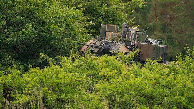 Российские военные восстановили найденную БМП Bradley