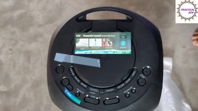 Sony v02 Sound System Unboxing
