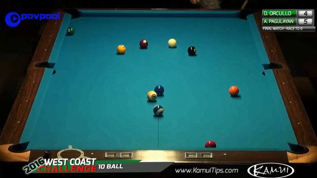 #12 • FINAL MATCH 2 • ORCOLLO vs PAGULAYAN / 2016 WCC 10-BALL