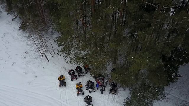 14.01.2017 Квадропокатушка до Сорочан. Первый тест DJI Mavic Pro.