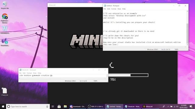 How to GET CREATIVE on any MINECRAFT world/realm (Bedrock Edition)