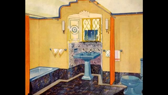 The Evolution of the Bathroom - the 1930's: Bathroom Design at its Finest