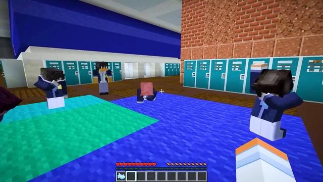 GIRL in an ALL BOYS Minecraft School!