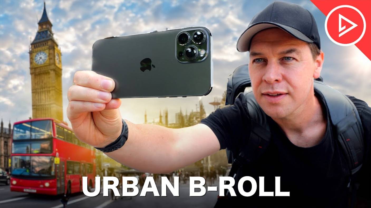 Съемка B-ROLL на смартфон в ГОРОДЕ: советы начинающим кинопроизводителям