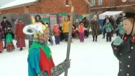 Детский фольклорный праздник "Прощай масленица" в г Вельске