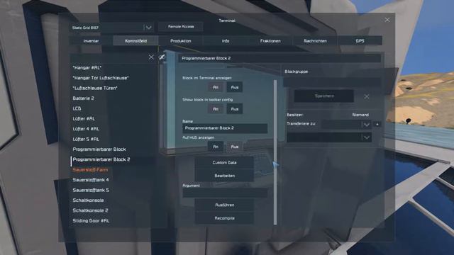 Lets Test - Space Engineers - Das Script "Isy's Solar Alignment Script"