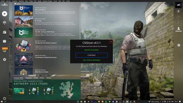 how to download and use osiris DLL (csgo)