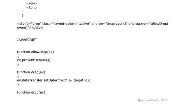 HTML : JS Drag and Drop image URL