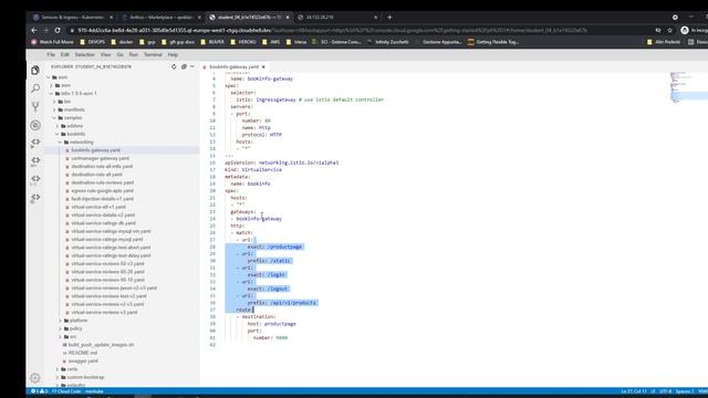 Google Cloud Platform: Installing Anthos Service Mesh on GKE