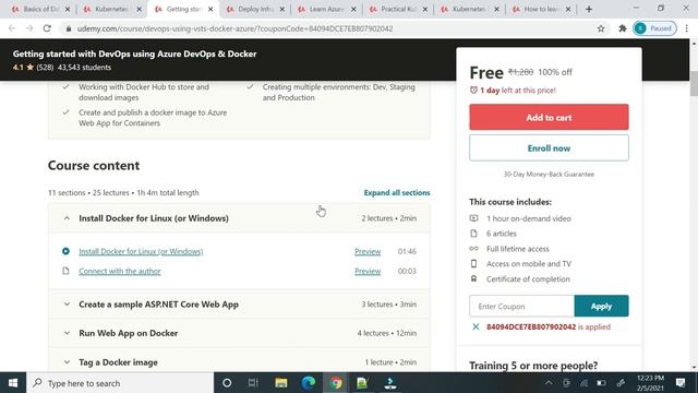 Paid courses | free of cost | Database, Kubernetes , Devops , Azure , Docker , Terraform  - EP5