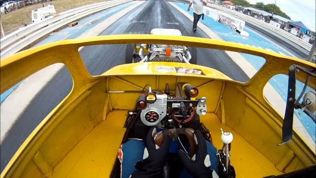 Blown Alky 350 SBC Fiat Pass #2 GoPro HD