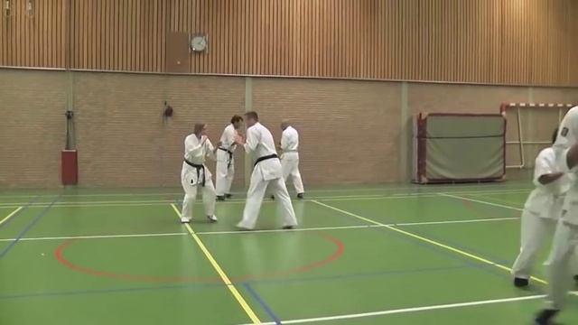 Ashihara Karate sportschool Kihon examen 2012