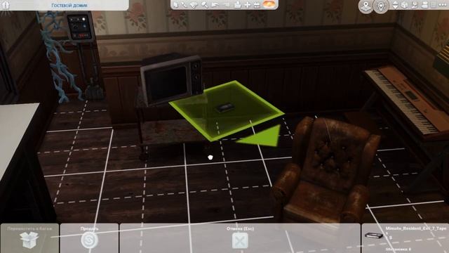 The Sims 4Гостевой дом БейкеровResident Evil 7СтроительствоCC