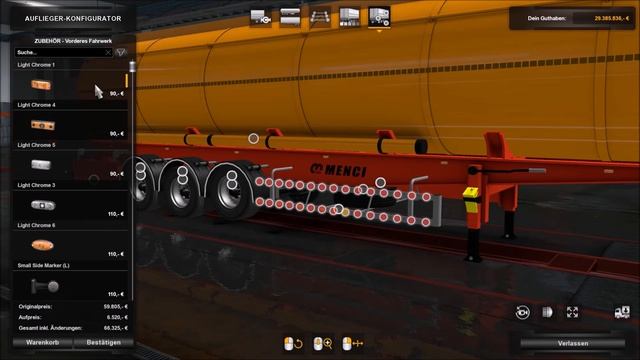 [ETS2 v1.36] Ownable Menci Cistern Trailer *Best Class Trailer*