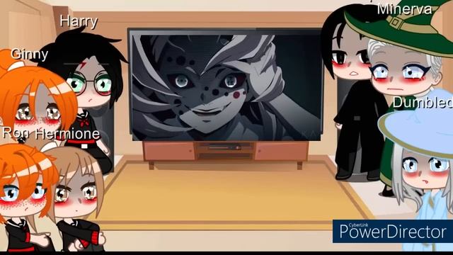 Harry Potter react to DEMON SLAYERManga Spoilers17Tanjiro Credits in DescRäñdømFäñdøm