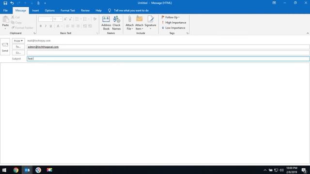 How to Add or Change Microsoft Outlook Email client Profile Photo