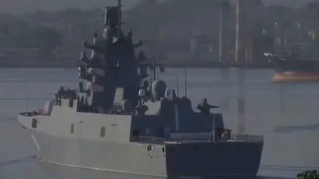 Носитель гиперзвуковых ракет «Циркон» фрегат «Адмирал Горшков» прибыл к берегам США