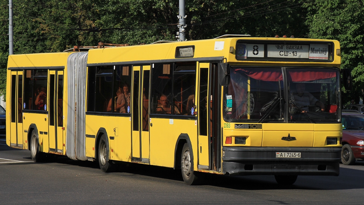 Автобус Могилёва МАЗ 105.465 АВ 6712-6 Маршрут 8 Вокзал - Школа №13 (ЦУМ - Драмтеатр)