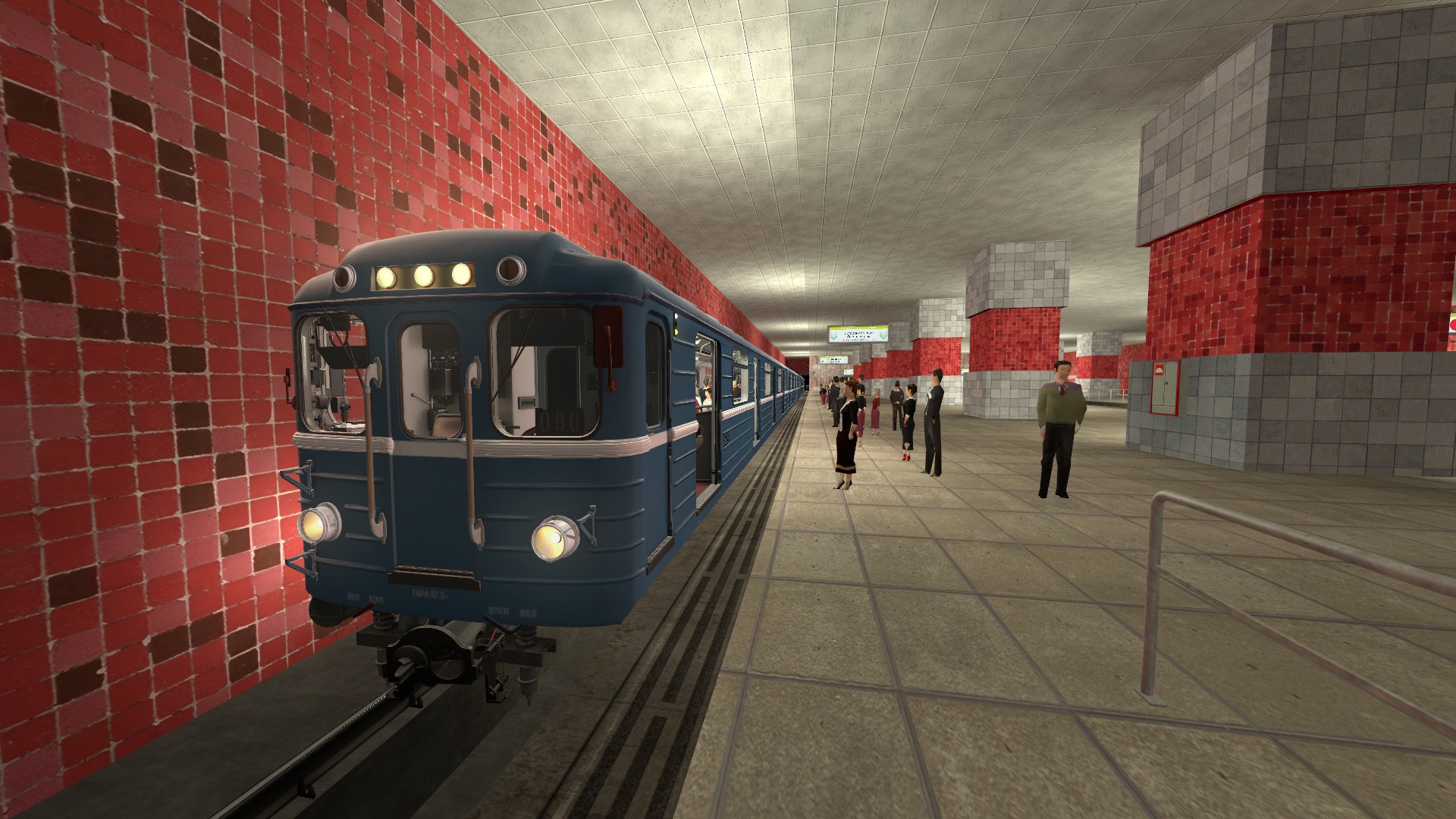 METROSTROI SUBWAY SIMULATOR IN GARRY ’S MOD / РЕАЛИСТИЧНЫЙ СИМУЛЯТОР МАШИНИСТА МЕТРО В ГИРРИС МОДЕ