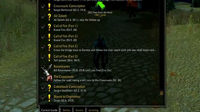 World of Warcraft leveling guide