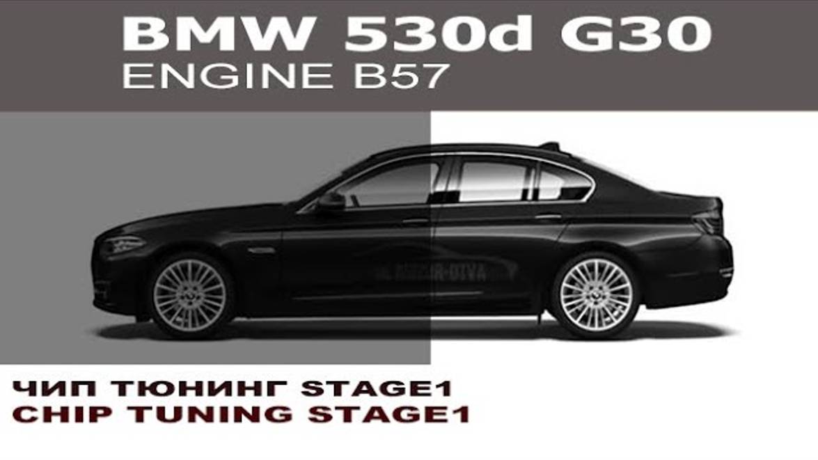 Чип тюнинг Stage1 BMW 530d G30 B57