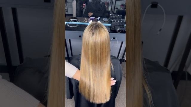 кератиновое выпрямление