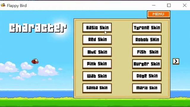 Flappy Bird - My brother's homemade Flappy Bird clone (Java version)