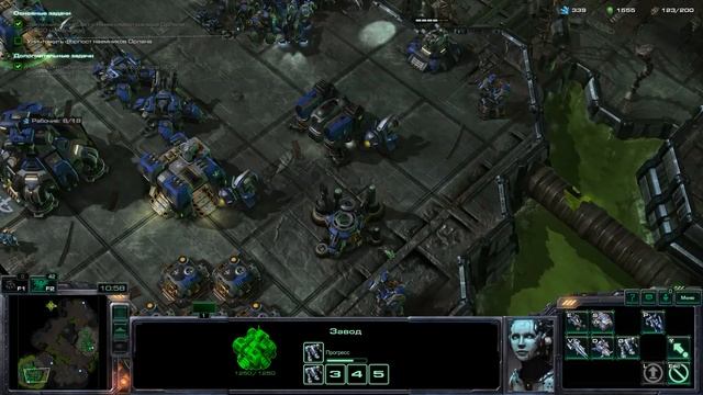Starcraft II: Wings of Liberty #15 - Остров Сокровищ по-американски и в космосе.